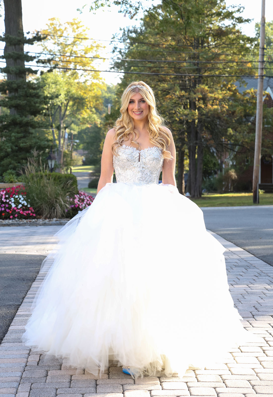pnina tornai ball gown with crystals