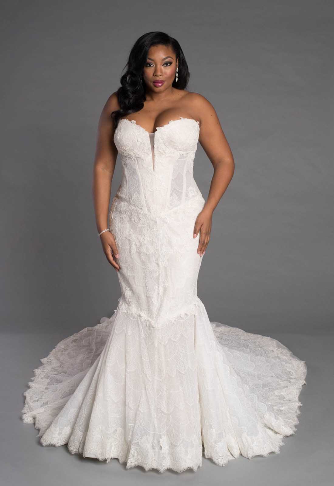 Lace Beach Bridal Gowns Plus Size Mermaid Wedding Dresses M3271 - China Wedding  Dress and Dress Gown price | Made-in-China.com